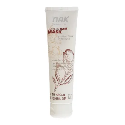 تصویر  ماسک مو نرم و تقویت کننده و آبرسان بدون آبکشی ناک 100ml تیوپی